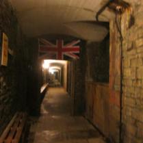 Air raid shelter in the castle